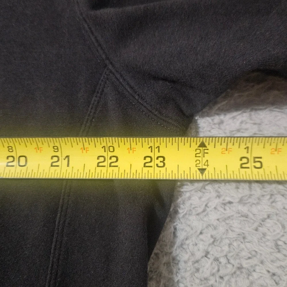 Lululemon Studio Hoodie Mens XXL 2XL Full Zip‎ Black French Terry Athletic Fit - Picture 6 of 8